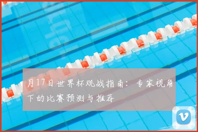 月17日世界杯观战指南:专家视角下的比赛预测与推荐